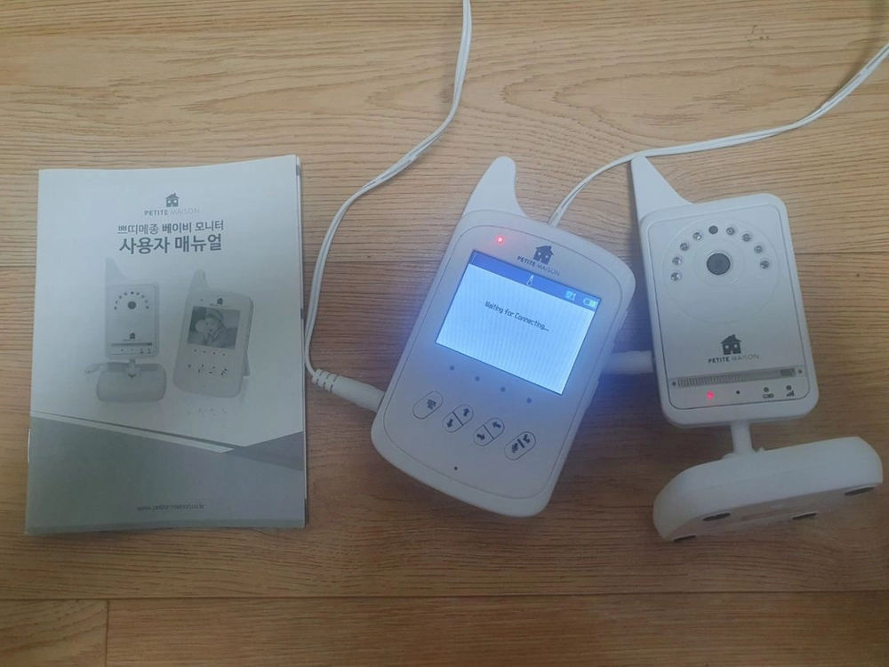 쁘띠메종 베이비 모니터 (카메라+수신기) 이미지