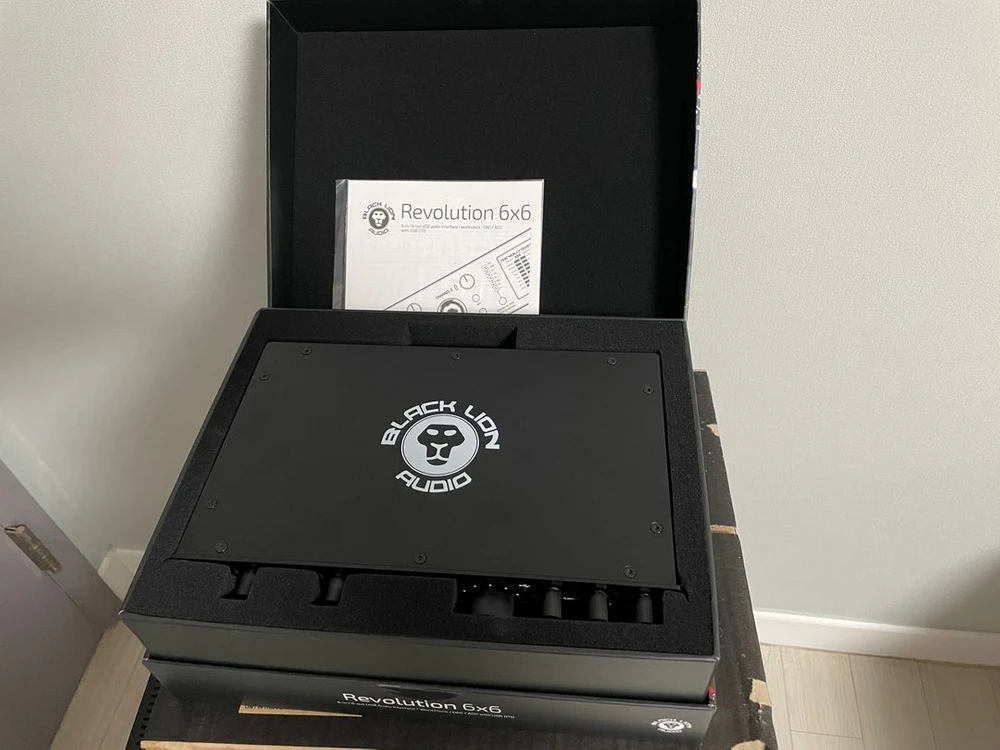 BlackLion Audio Revolution 6x6 블랙라이언 오디오 레볼루션 6x6 오인페 / 풀박스 이미지
