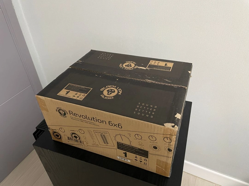 BlackLion Audio Revolution 6x6 블랙라이언 오디오 레볼루션 6x6 오인페 / 풀박스 이미지