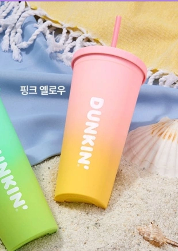 (새제품) 던킨도너츠 텀블러 콜드컵 690ml 이미지