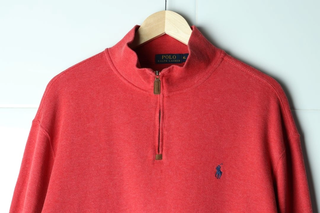 (XL-2XL) 폴로 랄프로렌 니트 USA 반집업 이미지