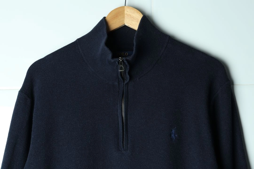 (L-XL) 폴로 랄프로렌 니트 USA 풀오버 반집업 이미지