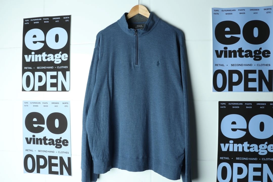 (XL-2XL) 폴로 랄프로렌 니트 USA 반집업 이미지
