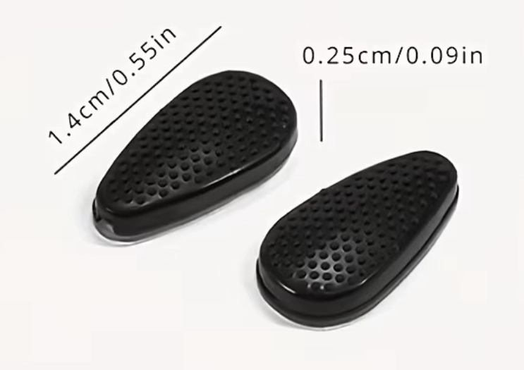 미끄럼 방지 안경 코받침 화이트 4개 이미지