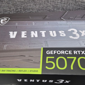 RTX 5070TI VENTUS 3X 이미지