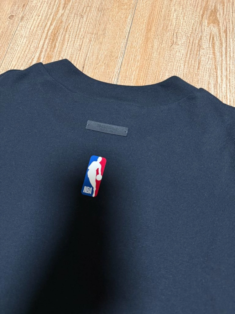 [M] 에센셜 NBA 시카고 불스 티셔츠 블랙 24FW 이미지