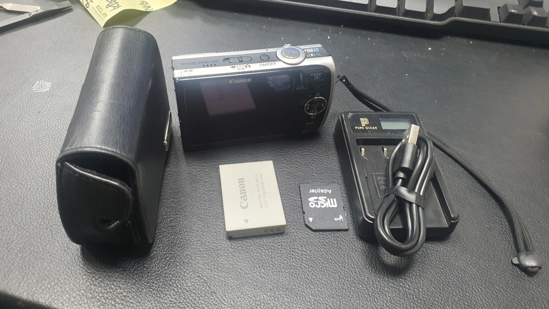캐논 레트로 빈티지 디카 ixus 860is 서비스 필하여 상태 양호 이미지