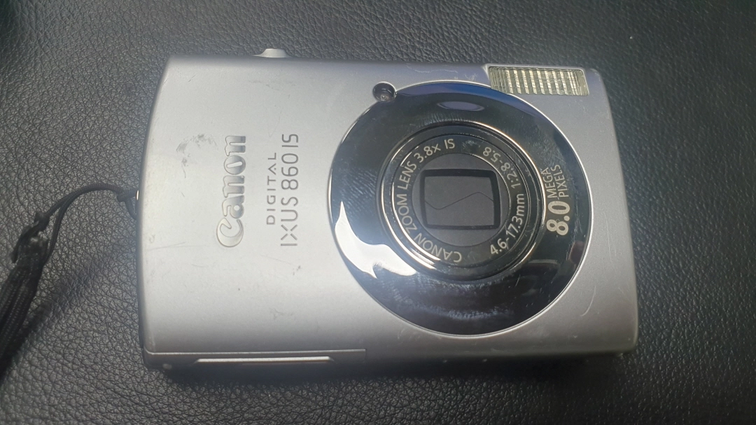 캐논 레트로 빈티지 디카 ixus 860is 서비스 필하여 상태 양호 이미지