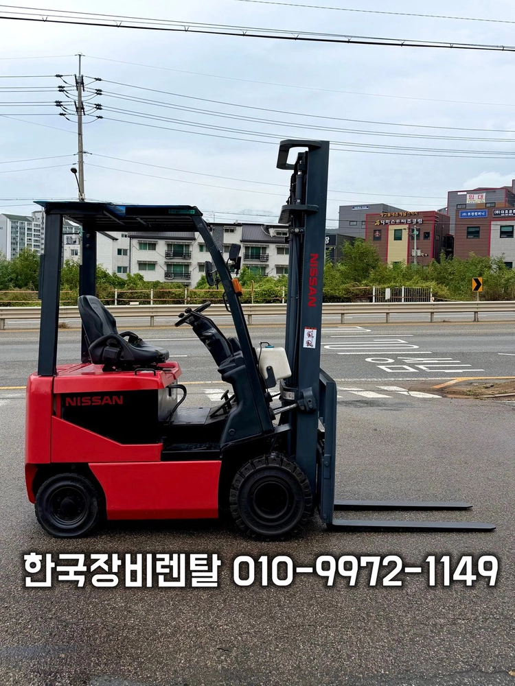 닛산 1.5톤 2단 4M 전동지게차 (2022년식 신코베 배터리) 이미지