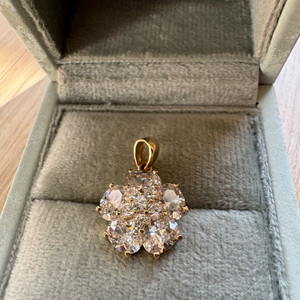 [3.94g]14k 최상급 지르코니아 광채볼륨 팬던트(1.8*2.8cm) 이미지