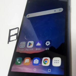 LG X4 블루 스마트폰 이미지