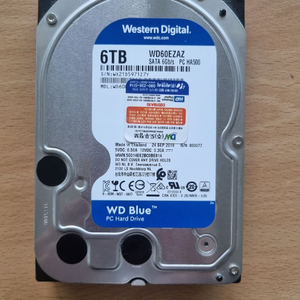 wd6ezaz 블루 6tb hdd 이미지