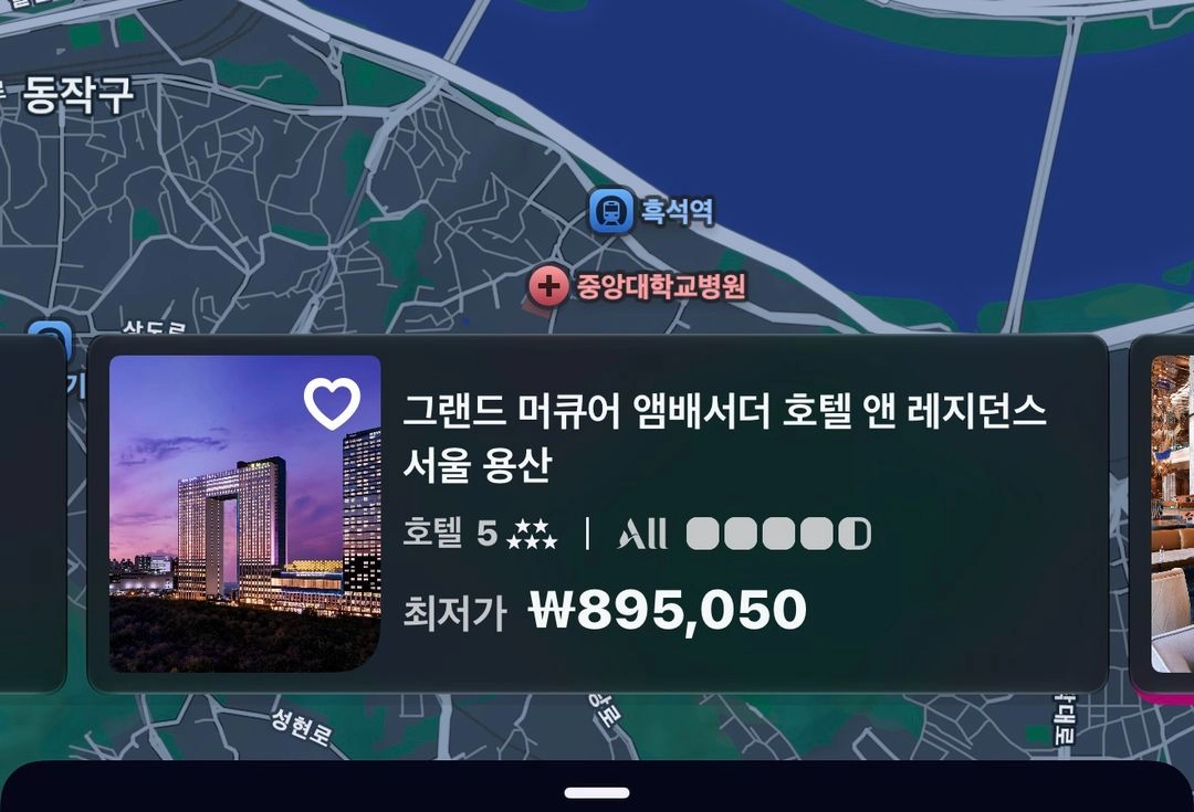 용산 노보텔,이비스, 그랜드머큐어 숙박. 조식포함 이미지