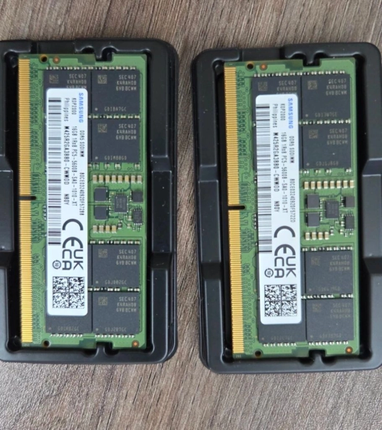 삼성 ddr5 5600 16기가 x2 램 메모리 노트북 이미지