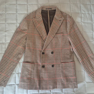 ZARA 자라 모로코산 하운드투스 건 클럽 체크 자켓 이미지
