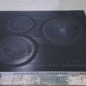 6202 스타리온 3구 하이라이트 전기렌지(블랙) 이미지