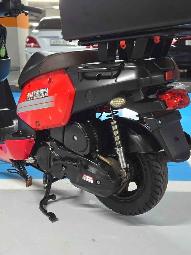 3대 판매. 배달세팅 델리로드100 스쿠터(벤리.100cc.오토바이) 이미지