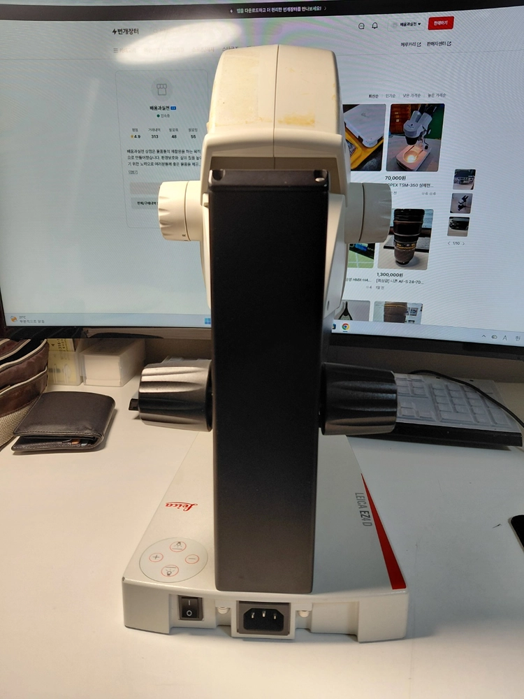 Leica EZ4D 라이카 산업용, 교육용 실체현미경 컴퓨터와 연결 X 이미지