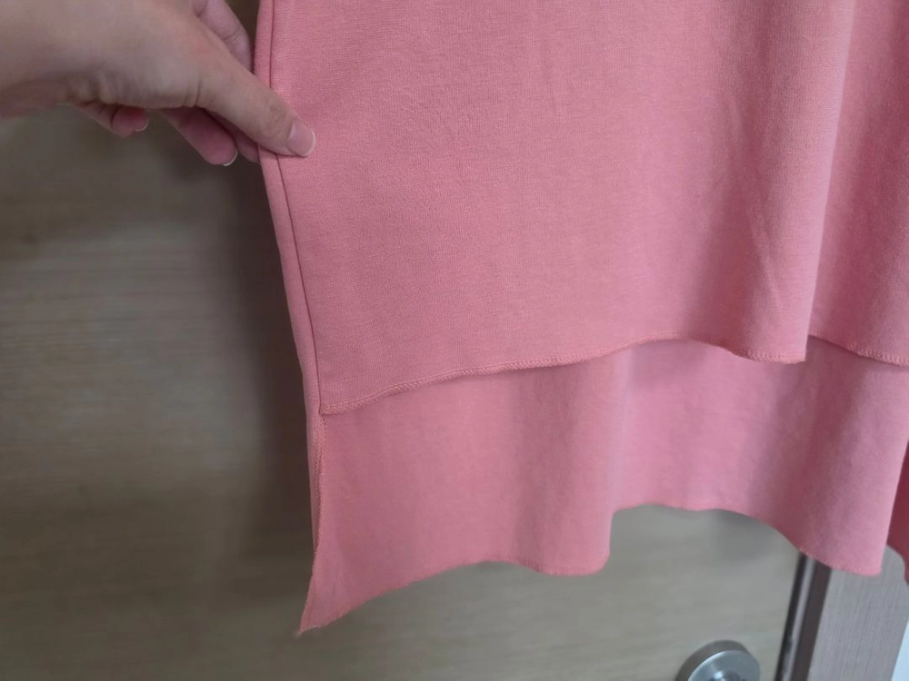 핑크 루즈핏티셔츠 프리사이즈 이미지