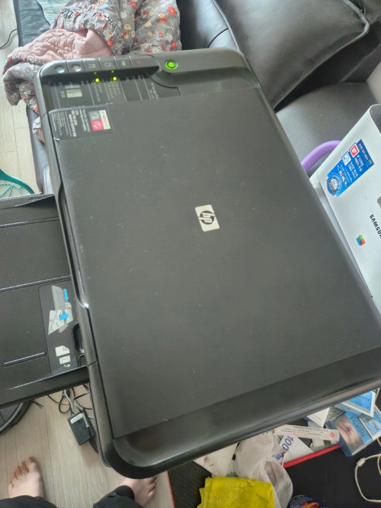 HP 잉크젯 복합기 F4580 인쇄 프린터, 스캐너, 복사 기능 깨끗하고 작동잘됩니다 이미지