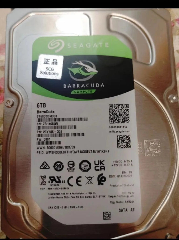 씨게이트.WD.8tb.6tb.4tb.CCTV용.nas.하드.hdd 이미지
