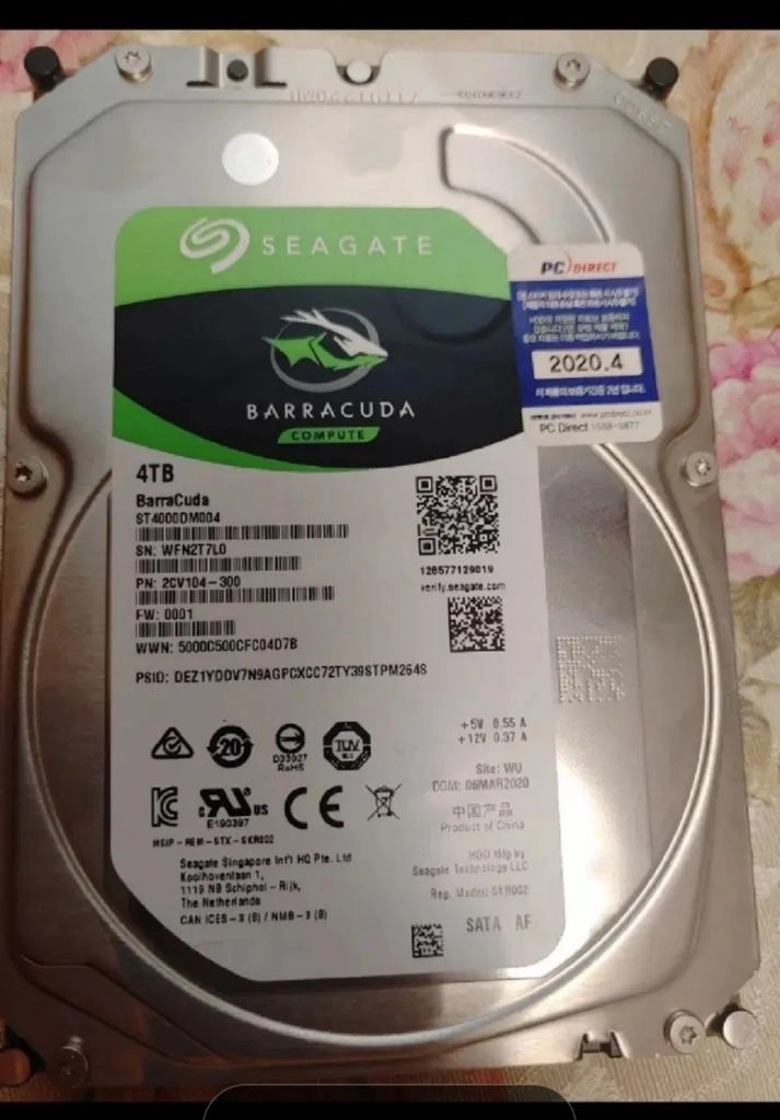 씨게이트.WD.8tb.6tb.4tb.CCTV용.nas.하드.hdd 이미지