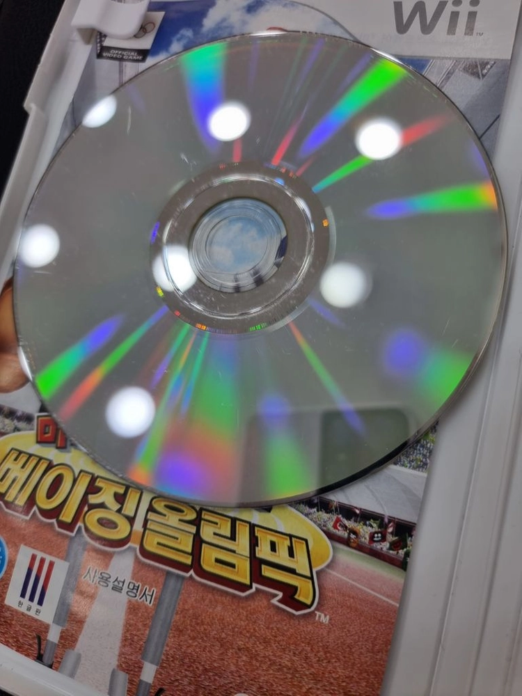 닌텐도위 cd 마리오와 소닉 베이징올림픽 8천원 이미지
