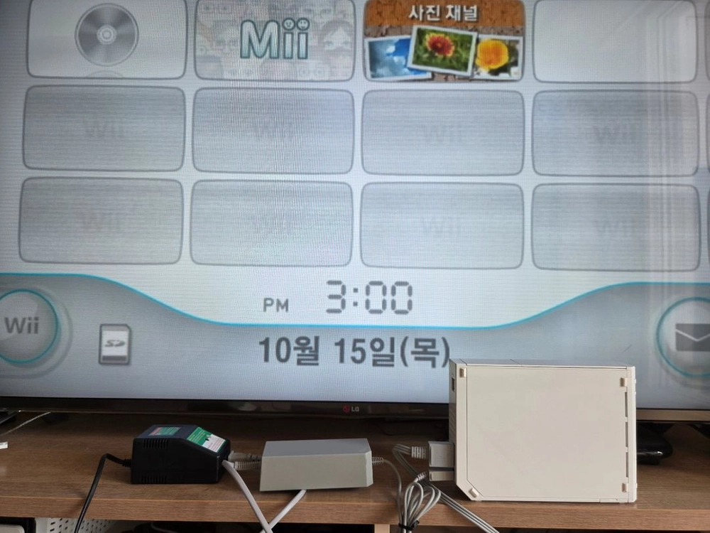 일판 닌텐도 wii 전원 어댑터 (정상작동 합니다) 이미지