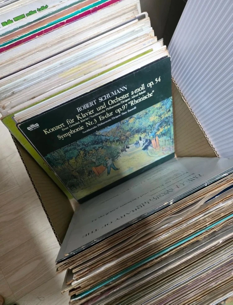 클래식 LP 260장 일괄 이미지