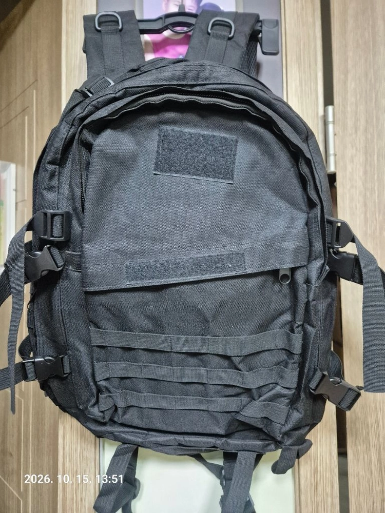 블랙 택티컬 백팩 군용출타가방 판매합니다 이미지