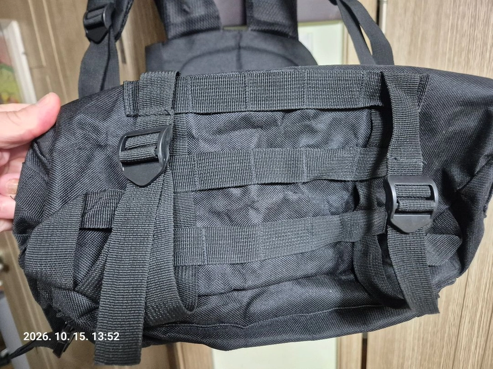 블랙 택티컬 백팩 군용출타가방 판매합니다 이미지