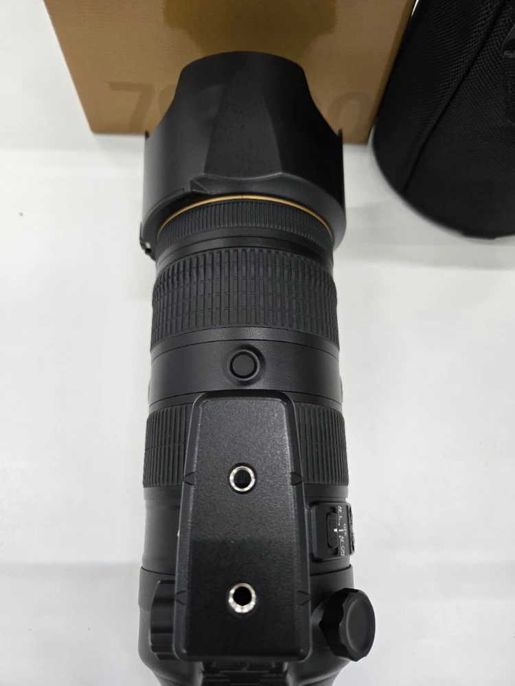 니콘 정품 af-s 70-200mm f2.8 FL VR 상태좋은 박스셋 렌즈 판매합니다 이미지