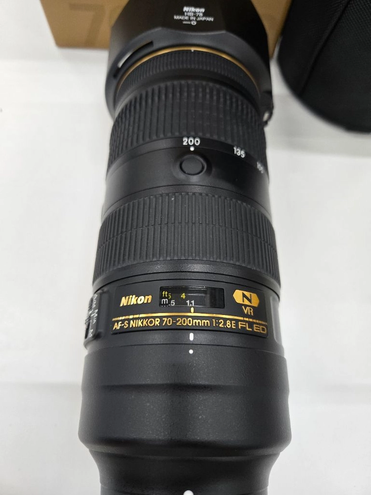 니콘 정품 af-s 70-200mm f2.8 FL VR 상태좋은 박스셋 렌즈 판매합니다 이미지