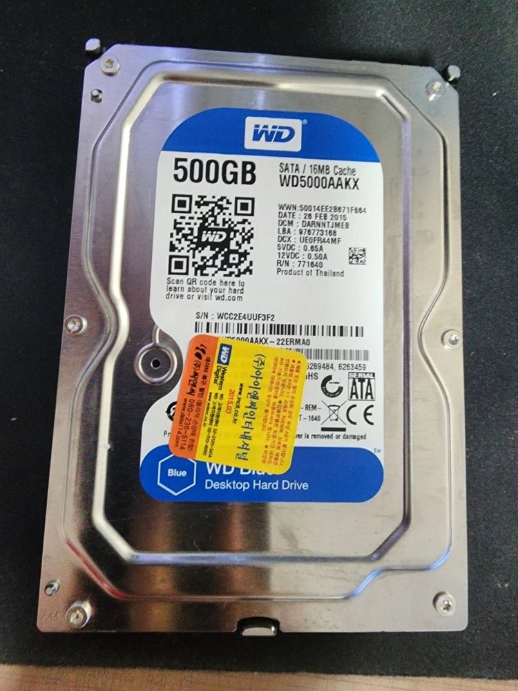 wd 3t 퍼플 cctv hdd 팝니다 이미지