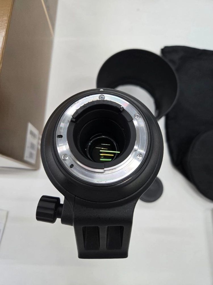 니콘 정품 af-s 200-500mm f5.6 vr 상태좋은 렌즈 박스셋 판매합니다 이미지