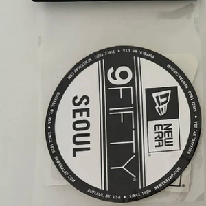 뉴에라 스티커 세트 (캐리어/ 캠핑) 새제품 정품 이미지
