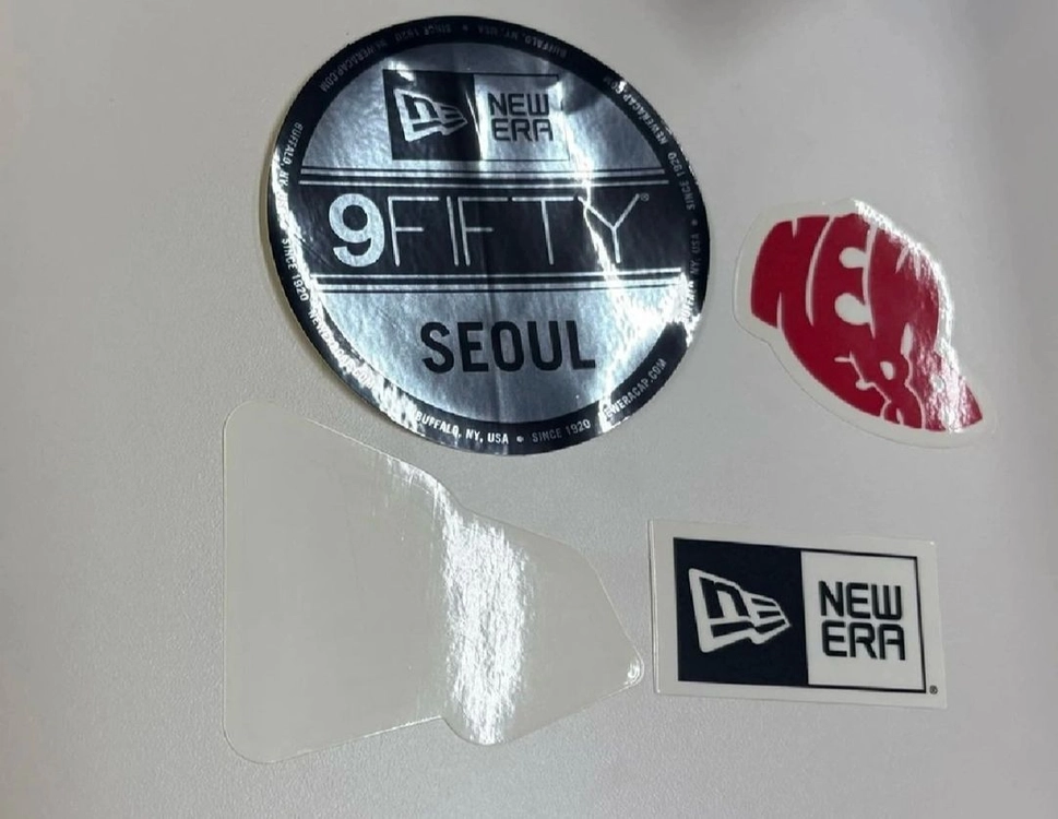 뉴에라 스티커 세트 (캐리어/ 캠핑) 새제품 정품 이미지