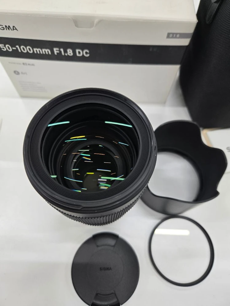 시그마 50-100mm f1.8 dc 니콘용 렌즈 판매합니다 이미지