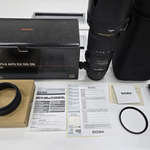 시그마 70-200mm f2.8 apo ex dg os 옆집아빠 니콘용 렌즈 판매합니다 이미지