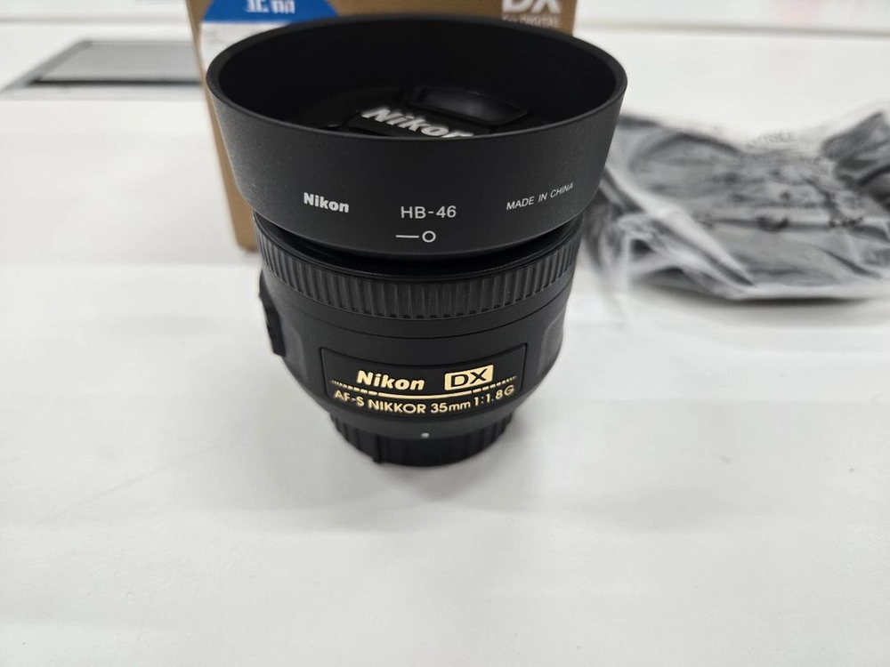 니콘 af-s 35mm f1.g 35.8g 상태좋은 렌즈 박스셋 판매합니다 이미지