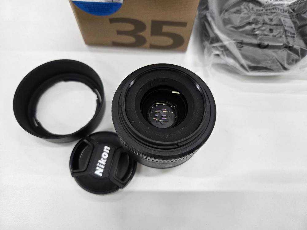 니콘 af-s 35mm f1.g 35.8g 상태좋은 렌즈 박스셋 판매합니다 이미지