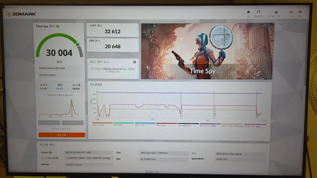 RTX 5080 그래픽카드 이미지