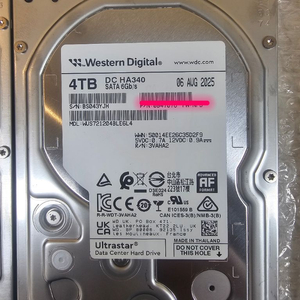Western Digital Ultrastar 4TB HDD(중고) 이미지