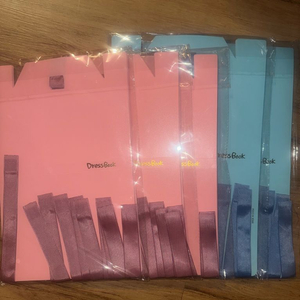드레스북 핑크 30개+블루 20개 이미지
