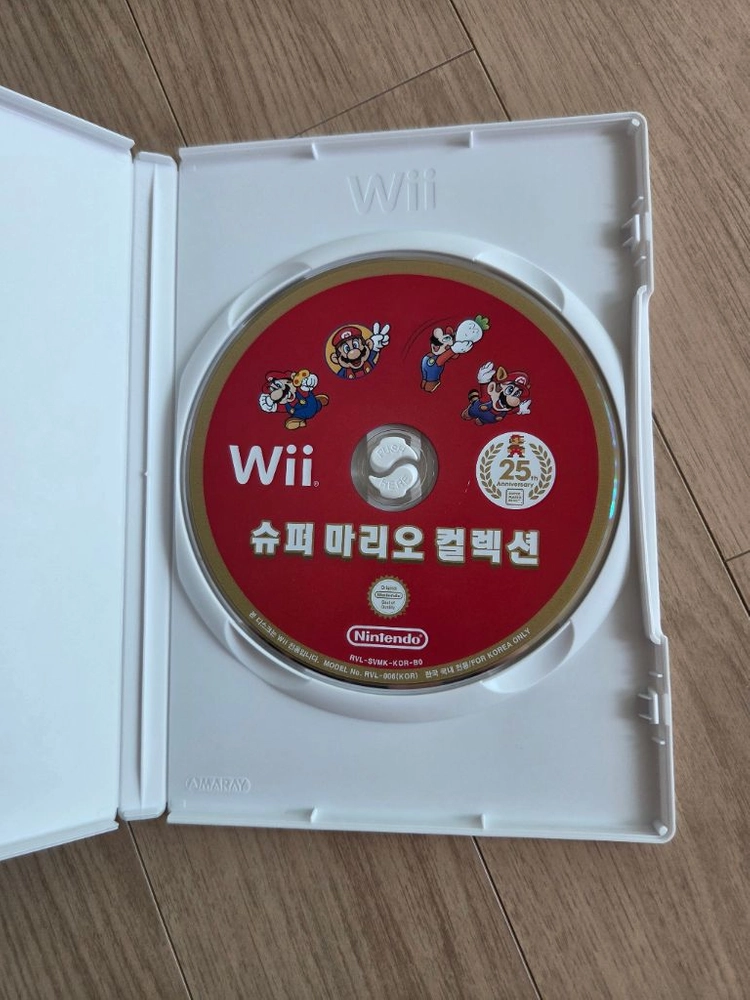 닌텐도 wii 슈퍼페이퍼마리오 + 슈퍼마리오컬렉션 이미지