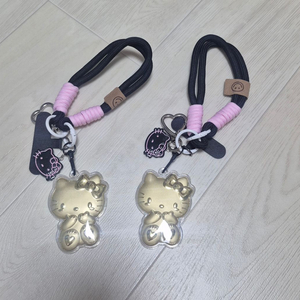 키티 순금 키링 2종 새상품 이미지