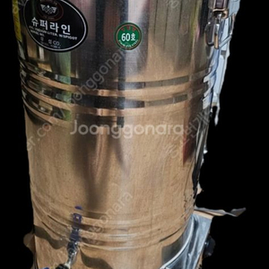 우성 슈퍼라인 전기 온수기 60리터 이미지
