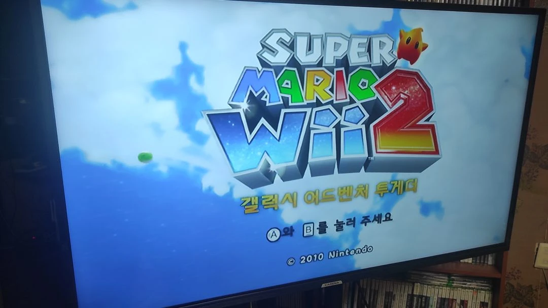 닌텐도wii 슈퍼 마리오 wii2 갤럭시 어드벤처 투게더 이미지