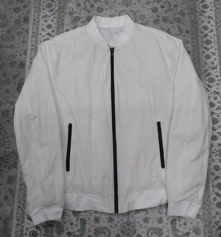 ZARA 자라 크림 블루종 / 봄버자켓 XL 이미지