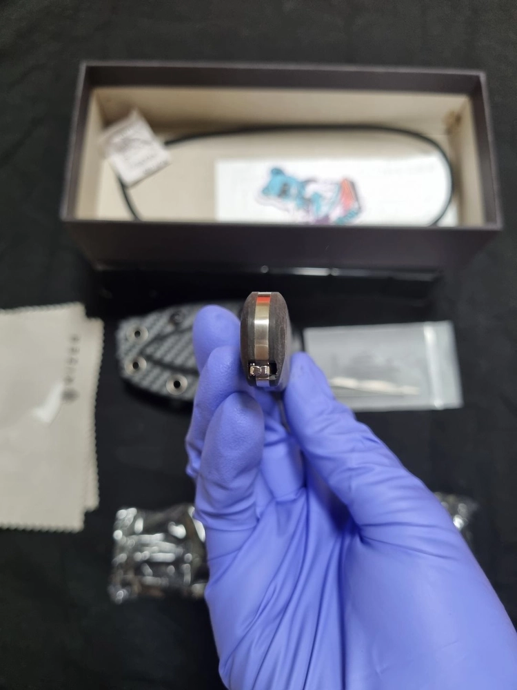 Kizer Dropbear Fixed Carbon Fiber 나이프 이미지